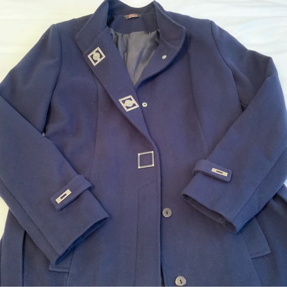 ESIN Women’s Trench Coat Made in Turkey Size 46 - Picture 6 of 13